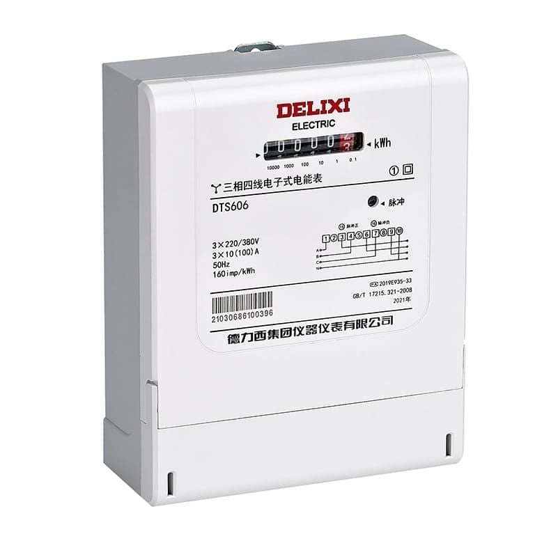  Công tơ điện tử 3 pha Delixi DTS606/DSS606 