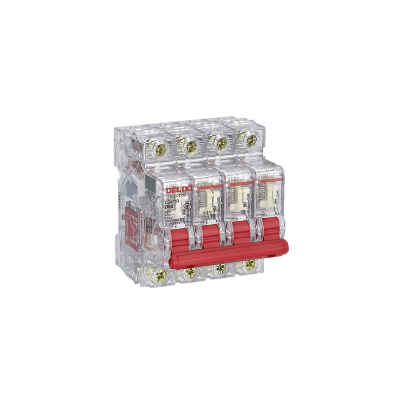  Aptomat tép MCB vỏ trong suốt Delixi DZ47TR 