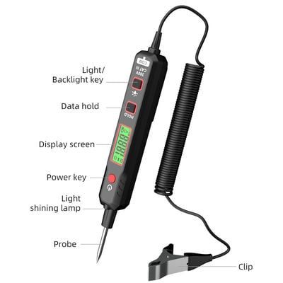  Bút Dò Điện Ô Tô Habotest HT86A – NCV, Continuity/Resistance, Kiểm Tra Mạch Xe 