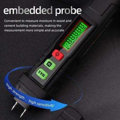  Máy Đo Độ Ẩm Gỗ/Vật Liệu Habotest HT65 – Firewood/Drywall Moisture Tester 