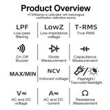  Ampe Kìm True RMS Habotest HT203D 6000 Counts – Kẹp Dòng 600A, NCV, Auto Range 
