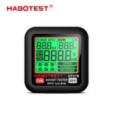  Máy Kiểm Tra Ổ Cắm Thông Minh Habotest HT97 – RCD/GFCI, Large Display, EU/US/UK Plug 