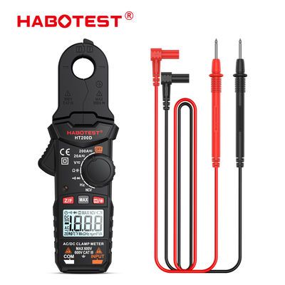  Ampe Kìm True RMS Habotest HT200D – Kẹp Dòng AC/DC 200A, Đo 600V, NCV, Tần Số/Điện Dung 
