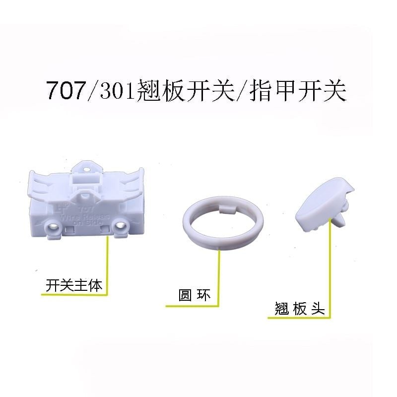  Công Tắc Rocker Greenway 707-2 6A 250VAC – Dây 0.5–0.75mm² 
