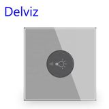  Công Tắc Điều Chỉnh Độ Sáng Delviz DZ-YFD3-32 Mặt Trắng, Dimmer 86×86 mm, AC 110–250V 