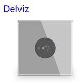  Công Tắc Điều Chỉnh Độ Sáng Delviz DZ-YFD3-32 Mặt Trắng, Dimmer 86×86 mm, AC 110–250V 