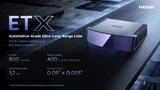  Cảm Biến LiDAR HESAI ETX 120° Tầm Xa 