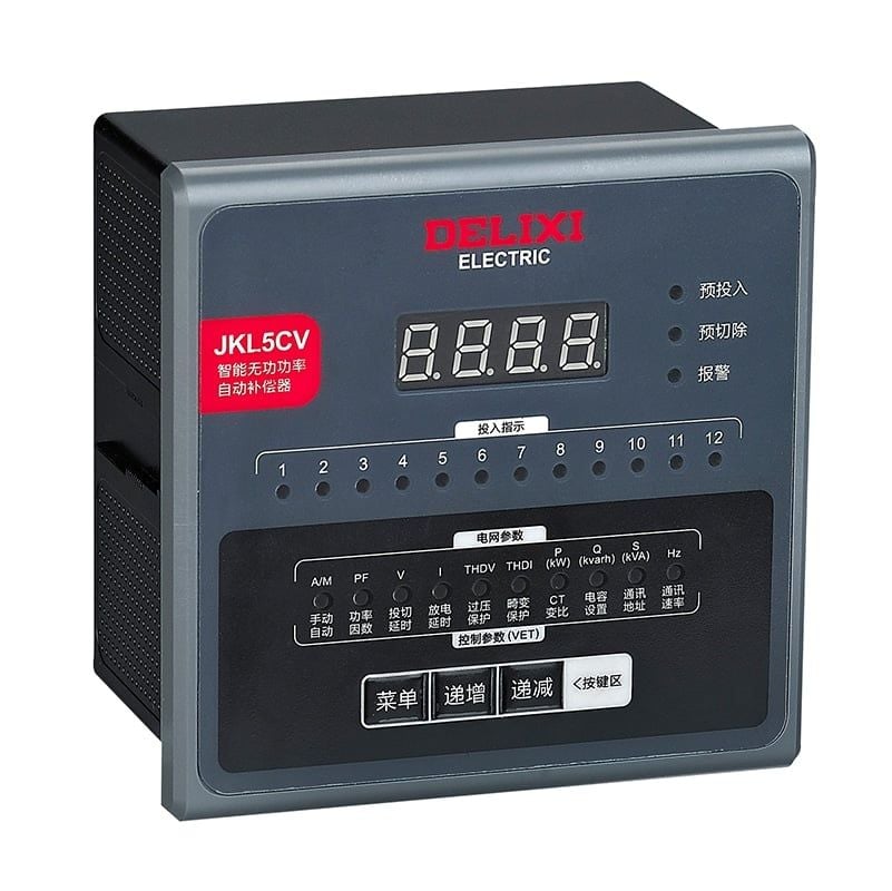  Bộ điều khiển bù công suất phản kháng Delixi JKL5CV/JKL2CV 