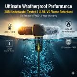  Hộp Nối Chống Nước Greenwaycs M684-T IP68 24A 450V 
