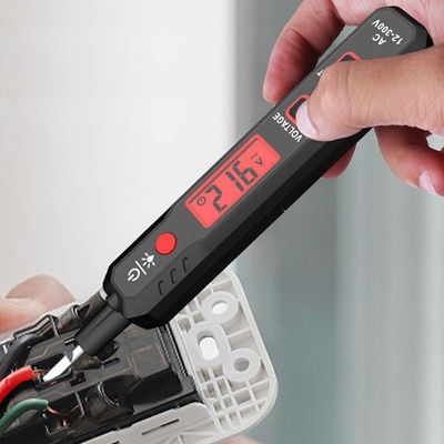  Bút Dò Điện Áp Habotest HT89 – AC 300V, Cảm Ứng Nhạy, Đèn Nền, Cảnh Báo Âm/Đèn 