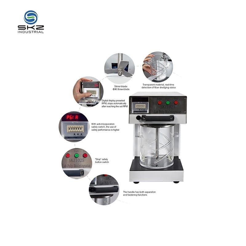  Máy Nghiền Phân Tán Bột Giấy SKZ SKZ1025 Cho Phòng Lab 