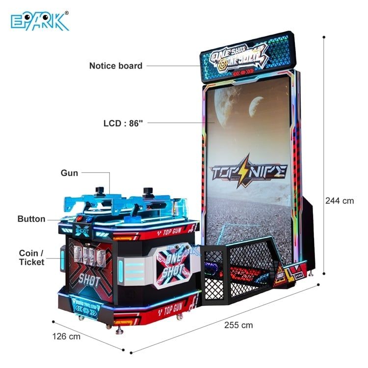  Máy Game Bắn Súng Epark Cho Arcade Center 