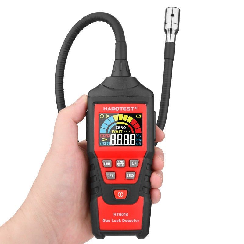 Máy Dò Rò Rỉ Khí Habotest HT601B – 9999ppm, Combustible Gas Leak Detector 