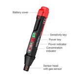  Máy Phát Hiện Rò Rỉ Gas Habotest HT59 – 50–1000ppm, LED, Methane/Combustible Gas 