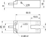  Cảm Biến Khe Quang LANBAO PU07-TDPC 7mm PNP NC 