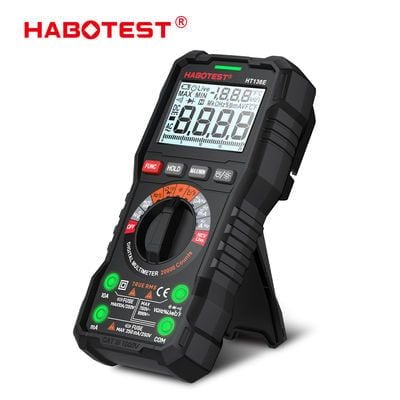  Đồng Hồ Vạn Năng Kỹ Thuật Số Habotest HT136E/A 20000 Counts – True RMS, Auto Range, Đo Điện Áp/Dòng/Điện Dung 