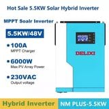  Inverter năng lượng mặt trời Delixi 5500W 