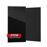  Tấm pin năng lượng mặt trời full black Delixi 575–590W 