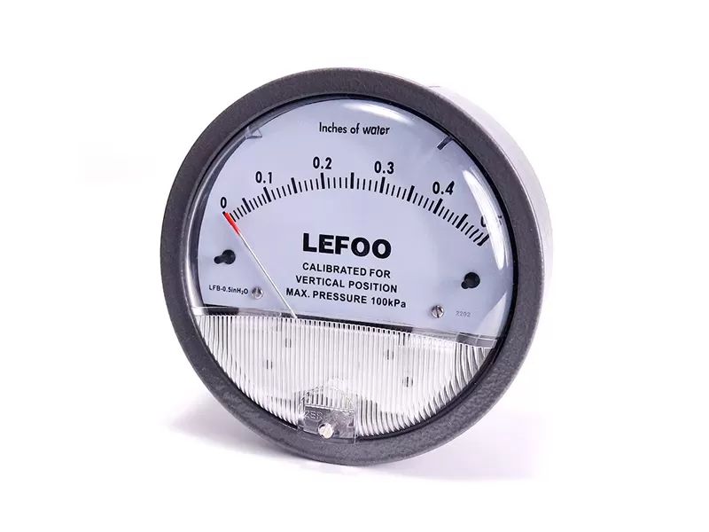  Đồng Hồ Chênh Áp LEFOO LFB – Differential Pressure Gauge 
