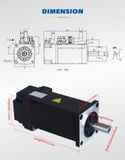  Động Cơ Servo DC ZLTECH ZLAC40ASM100 Nema16 100W 24V – Máy In 3D 