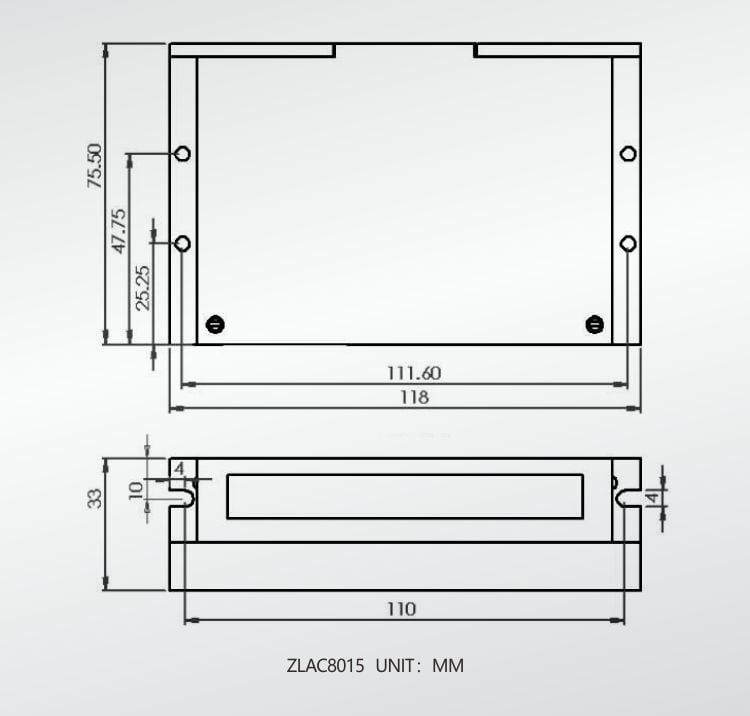  Driver Servo Hub ZLTECH ZLAC8015 24–48V 30A – CANopen/RS485 Cho Robot 