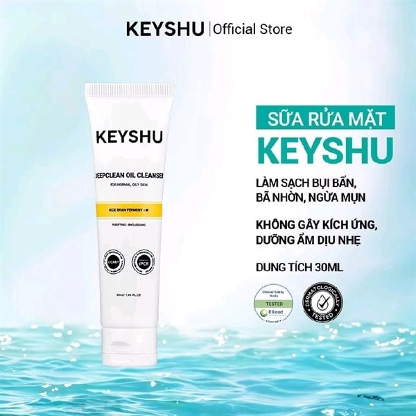 Sữa Rửa Mặt KEYSHU Làm Sạch Dịu Nhẹ Dành Cho Mọi Loại Da