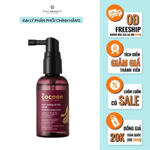 Nước Dưỡng Tóc Cocoon Bồ Kết Giảm Gàu Cho Da Đầu Nhạy Cảm