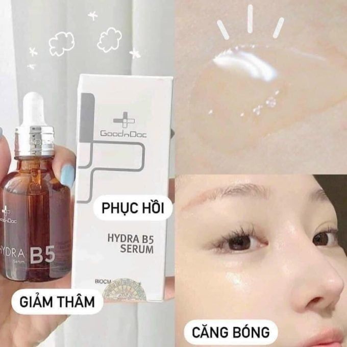 Serum GOODnDOC Hydra B5 30ml – Dưỡng Sáng Da, Cấp Ẩm & Phục Hồi Da Khô Tổn Thương