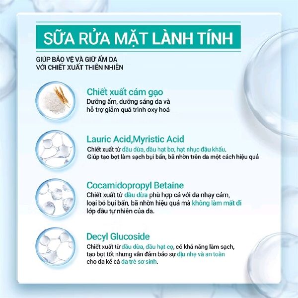 Sữa Rửa Mặt KEYSHU Làm Sạch Dịu Nhẹ Dành Cho Mọi Loại Da