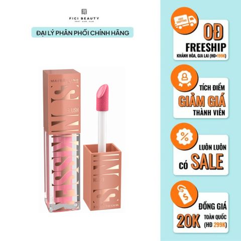 Má Hồng Kem Căng Mọng, Bền Màu Maybelline Sunkisser Blush
