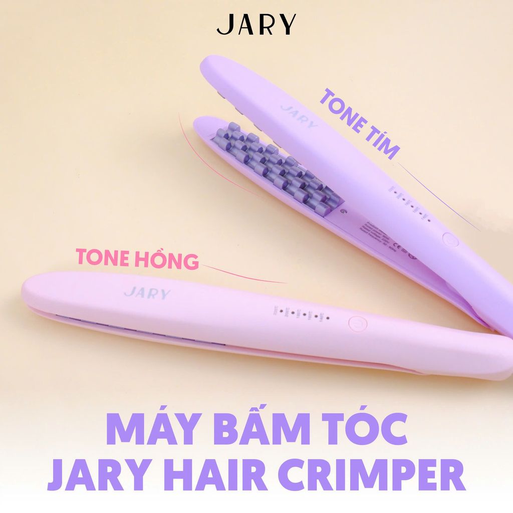 Máy Bấm Phồng Tóc JARY Tone Tím