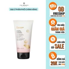 Sữa Rửa Mặt Cocoon Sen Hậu Giang Làm Dịu Da Nhạy Cảm 140ml