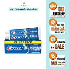 Kem Đánh Trắng Răng Làm Sạch Sâu Crest Complete Whitening + Deep Clean