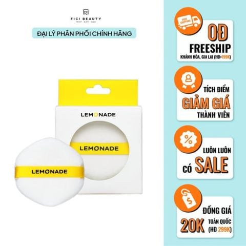 Bộ 2 Bông Phấn Phủ Lemonade Loose Power Puff Set