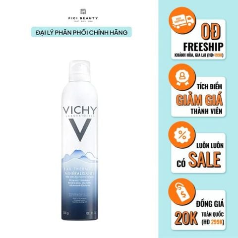 Xịt Khoáng Dưỡng Da Vichy Eau Thermale Spa Water