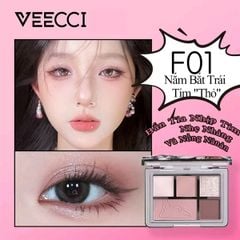 Bảng Phấn Mắt 5 Ô VEECCI Gợn Sóng Nước Veecci Dream Summer Eye Shadow