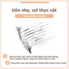 Mascara Chống Nước Ukiss Eyelashes Base 5g
