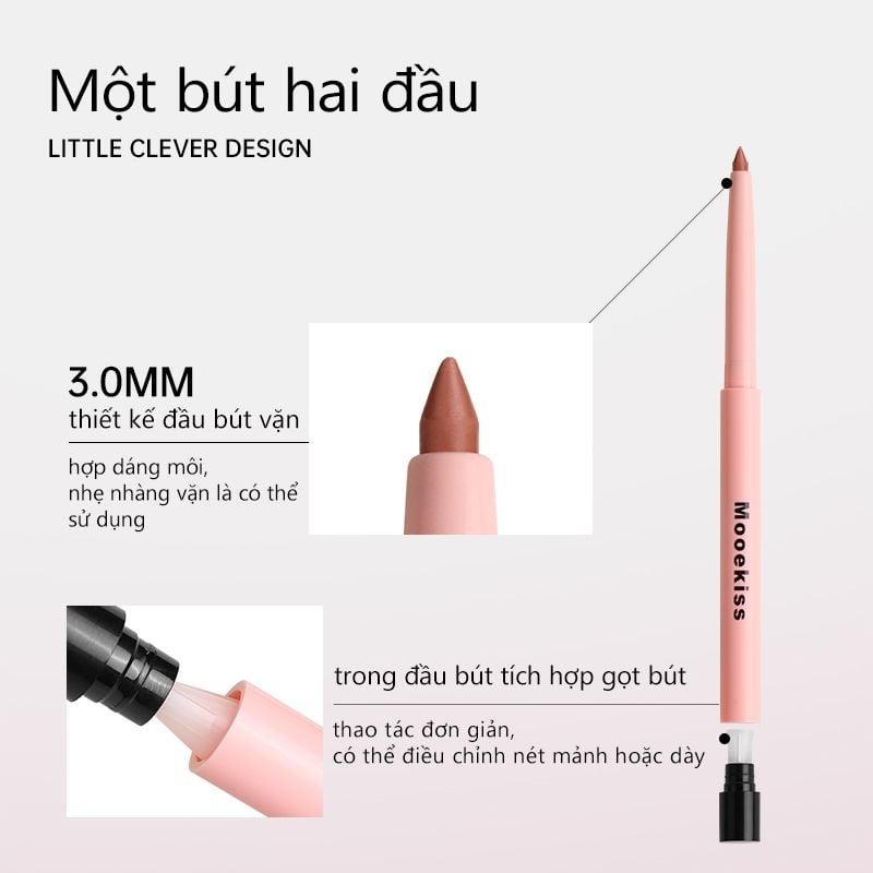 Chì Kẻ Viền Môi MOOEKISS