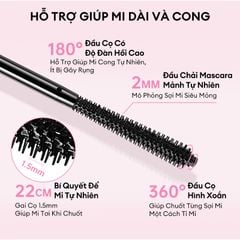 Mascara Colorkey Giúp Mi Dài & Cong Tự Nhiên