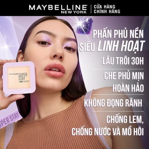 Phấn Phủ Dạng Nén Maybelline Super Stay Up To 30H Flex Powder Foundation