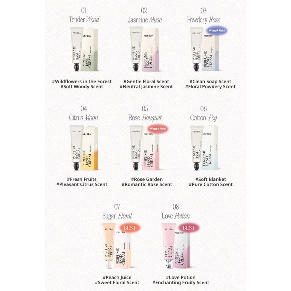 Kem Tay Nước Hoa After Blow Perfume Hand Cream 50ml