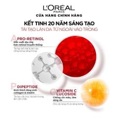 Sữa Dưỡng Da Căng Bóng Hỗ Trợ Mờ Nếp Nhăn L'OREAL Revitalift Advanced Anti - Winkle Firming Elmution 50ml