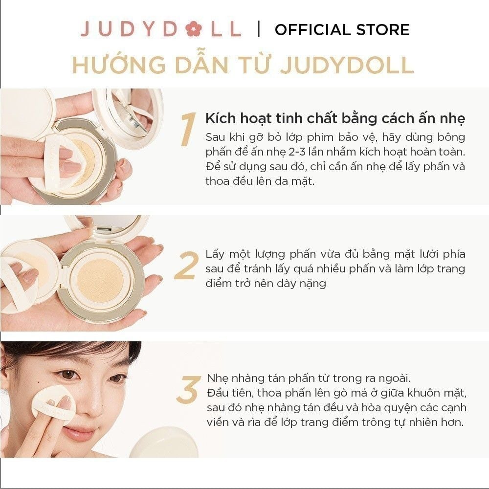 Phấn Nước JUDYDOLL Moisturizing Cushion 14g