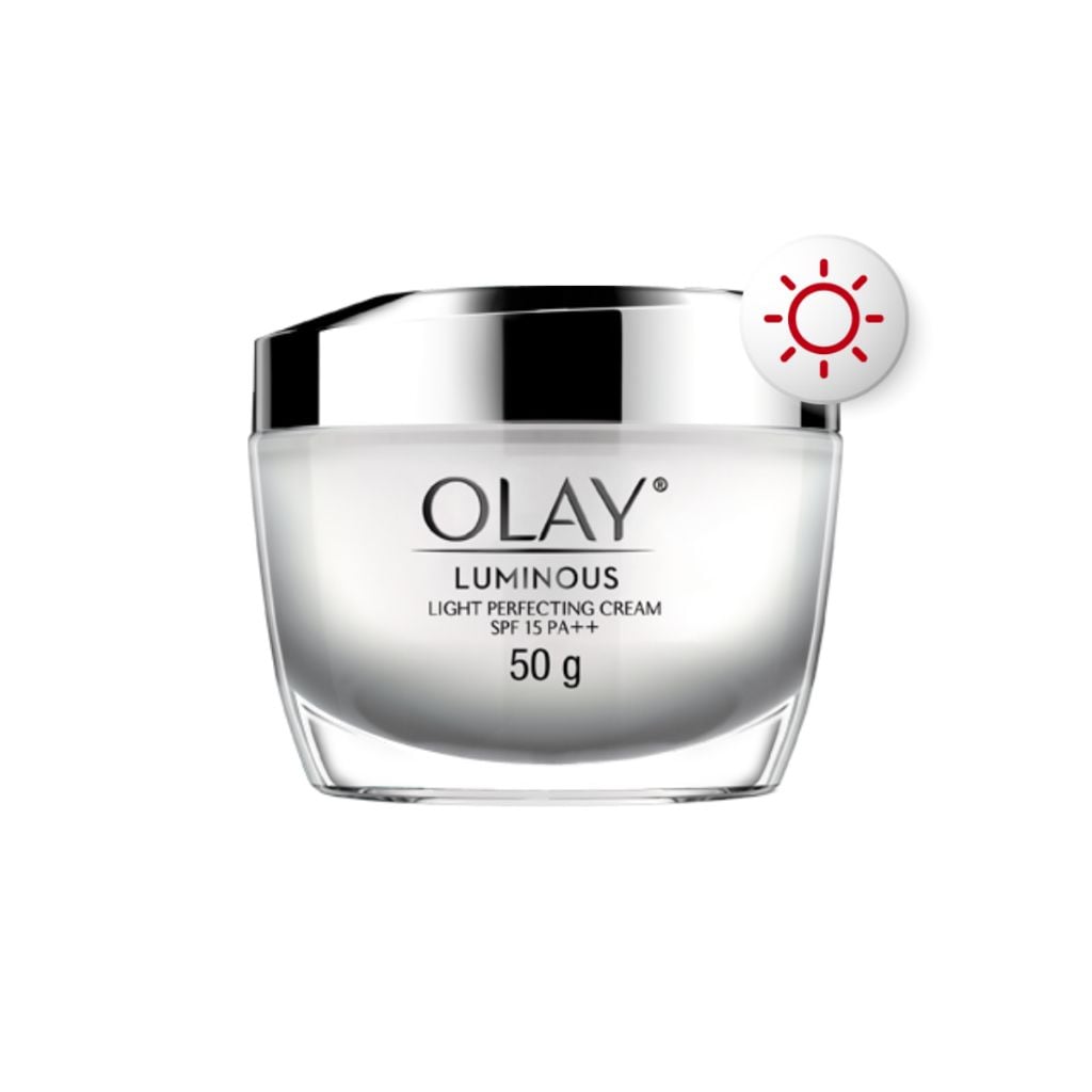 Kem Dưỡng Ban Ngày Hỗ Trợ Dưỡng Sáng Da Mờ Thâm Olay Luminous Light Perfecting 50gr