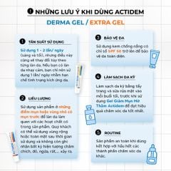 Gel Giảm Mụn, Mờ Thâm Actidem Derma Gel 18g