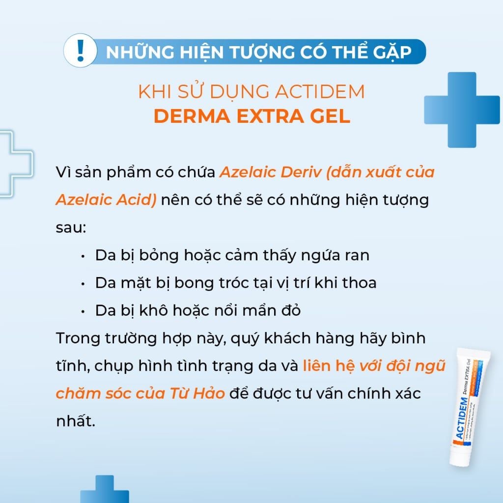 Gel Giảm Mụn, Mờ Thâm Actidem Derma Gel 18g