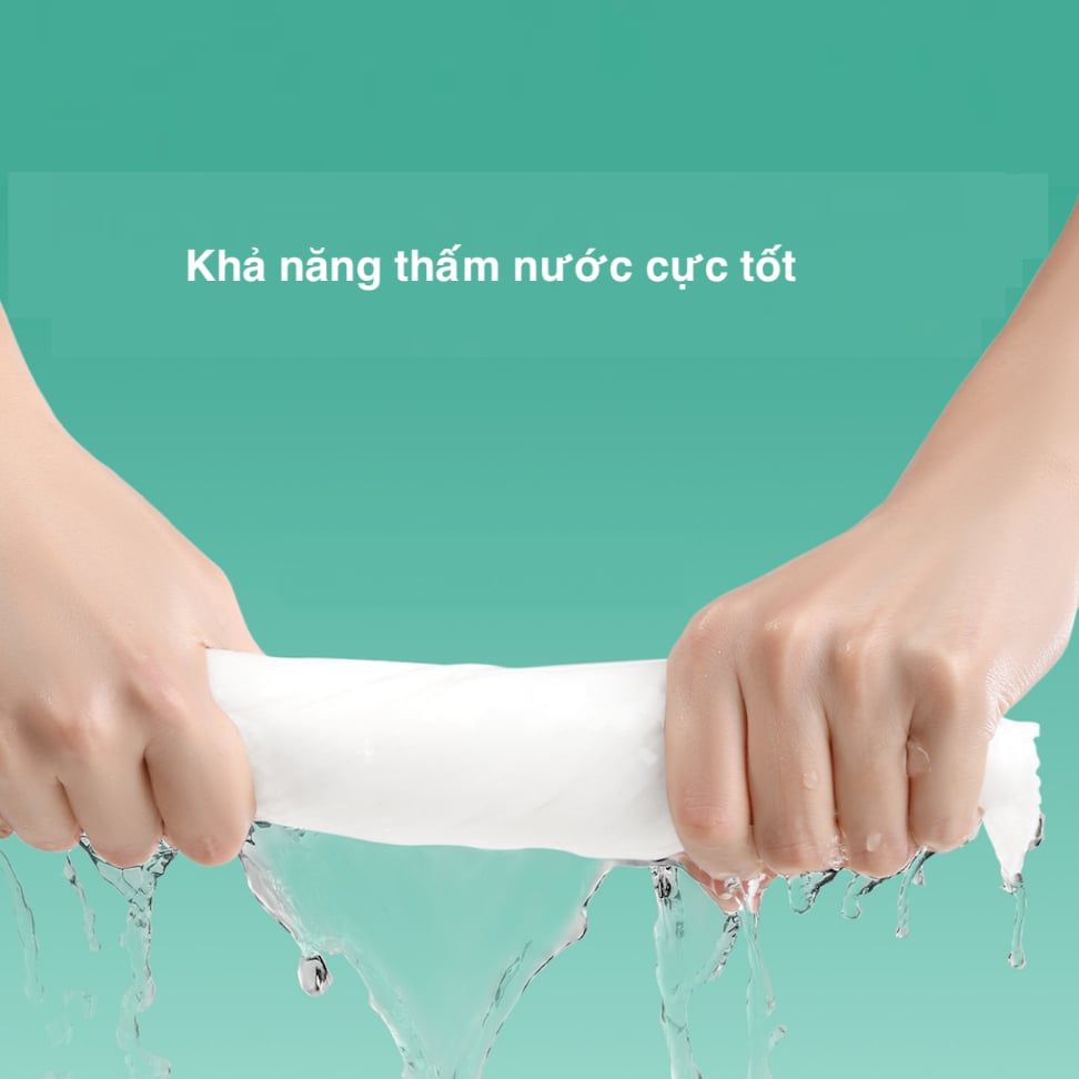 Khăn Mặt Khô MediCheri Dùng 1 Lần Lau Khô, Lau Ướt