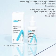 Serum Tiam Cấp Nước, Hỗ Trợ Căng Bóng Da Hyaluronic Glow Revive Serum