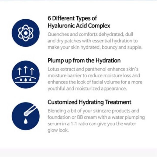 Serum Tiam Cấp Nước, Hỗ Trợ Căng Bóng Da Hyaluronic Glow Revive Serum