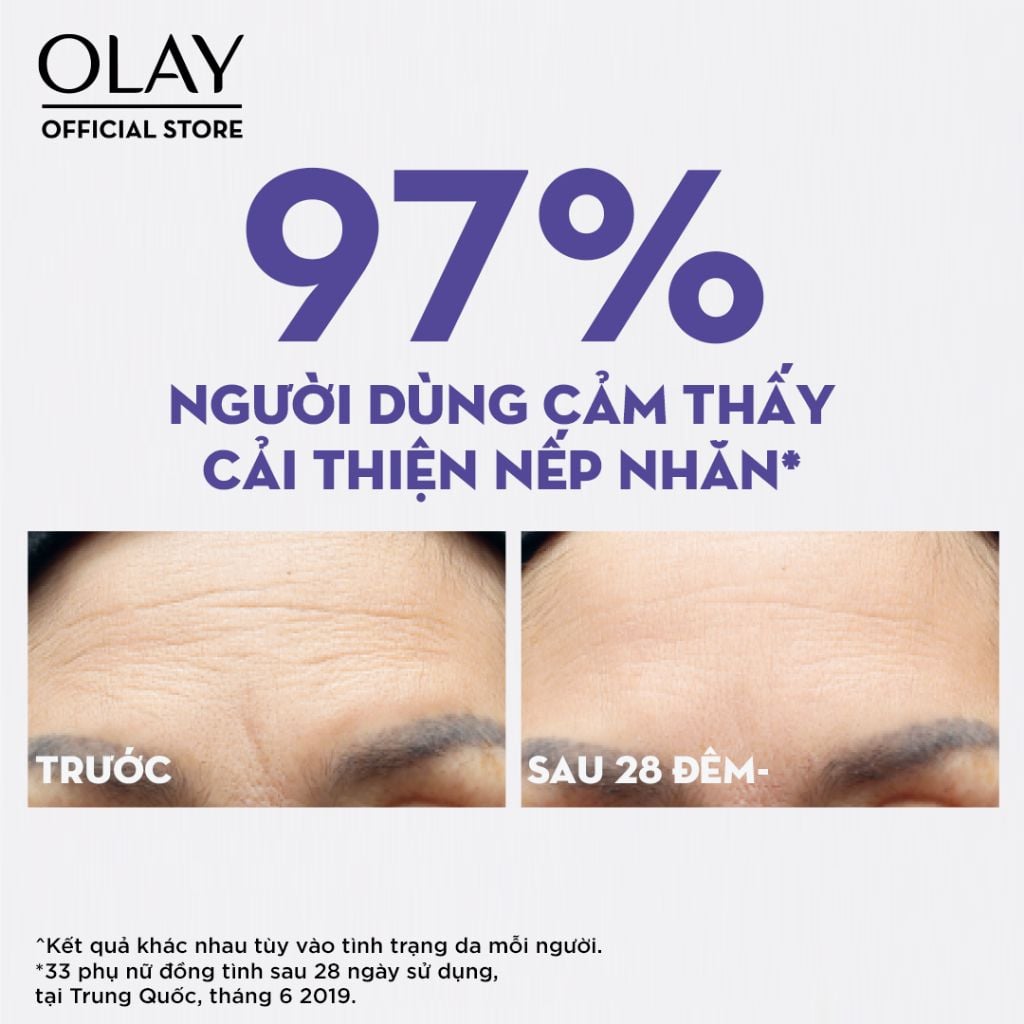 Kem Dưỡng Ẩm Olay Chiết Xuất Retinol24 Giúp Mờ Nếp Nhăn Ban Đêm Regenerist Retinol 24 Night Moisturiser 50g
